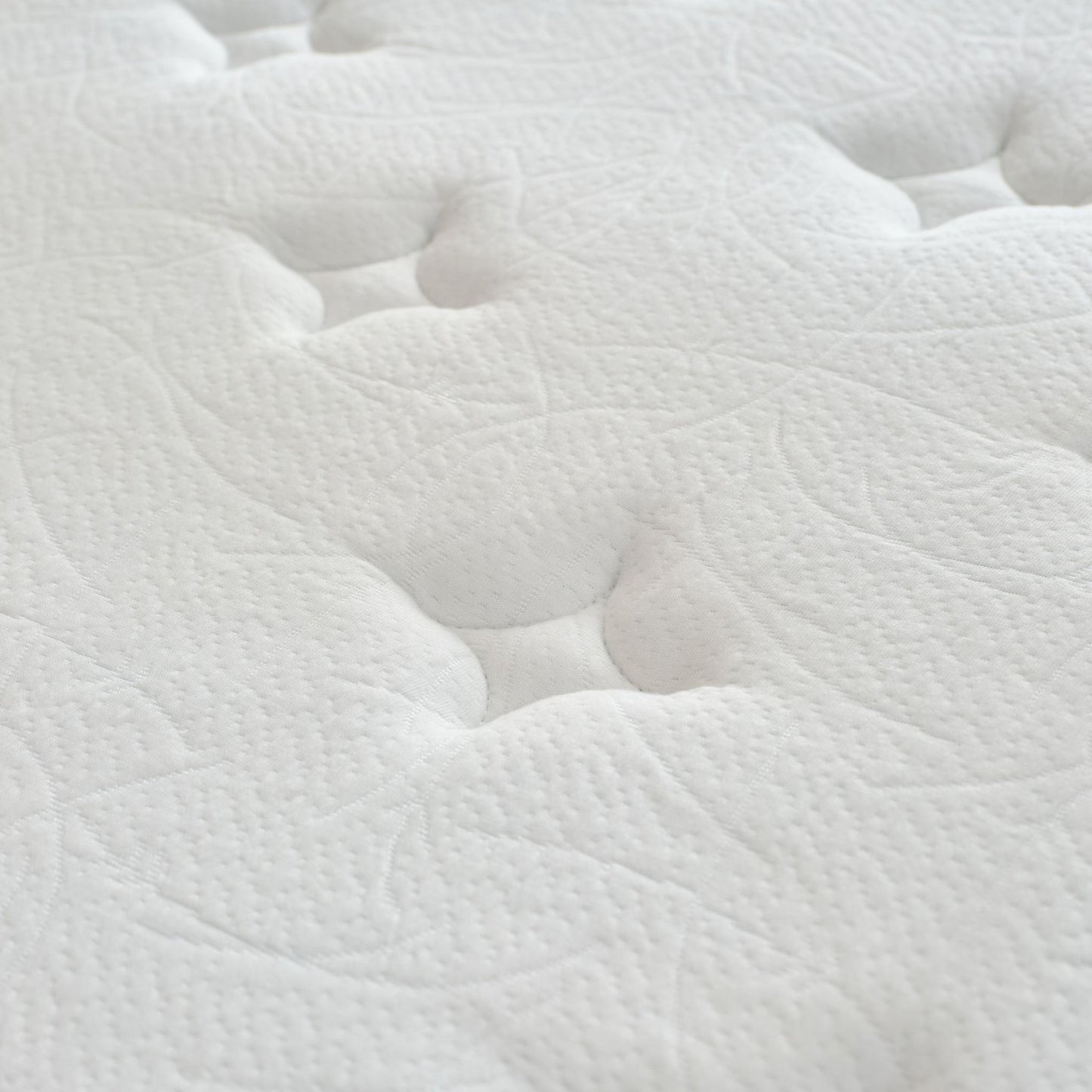 High Quality 12" Twin Diamond Innerspring Hybrid And Cooling Gel Memory Foam Mattress, Pressure Relief, And Motion Isolation