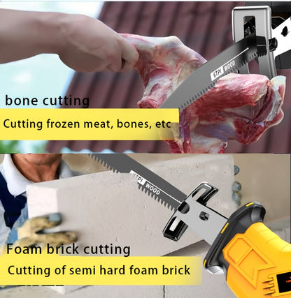 [Cordless Saw] Lithium Electronics Cordless Saw | Electric Cordless Saw Blade, Cordless Reciprocating Saw | Suitable For Home And Outdoor Use, Cutting Trees, PVC, Thin Wood Boards And Soft Metal Wood