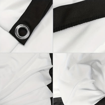 120/100/84 Inch Portable Foldable Wrinkle-Resistant Projection Screen with Carry & Stands - 16:9 Widescreen HD Clarity for Home Theater, Outdoor Movies, Office, Gaming - Lightweight Durable Indoor/Outdoor Projector Screen (No