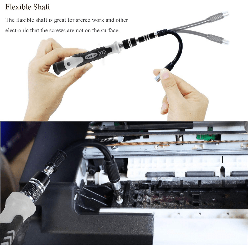 Precision Screwdriver Set, 115 in 1 Screwdriver Sets Screwdriver Bit Sets DIY Repair Tools Kit for iPhone Laptop PC Watch Glasses and Other Electronics, Mini Screwdriver Set with Case