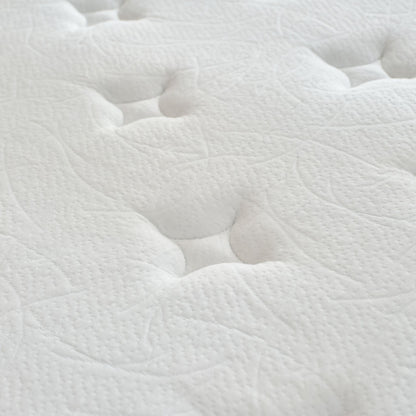 High Quality 12" Twin Diamond Innerspring Hybrid And Cooling Gel Memory Foam Mattress, Pressure Relief, And Motion Isolation