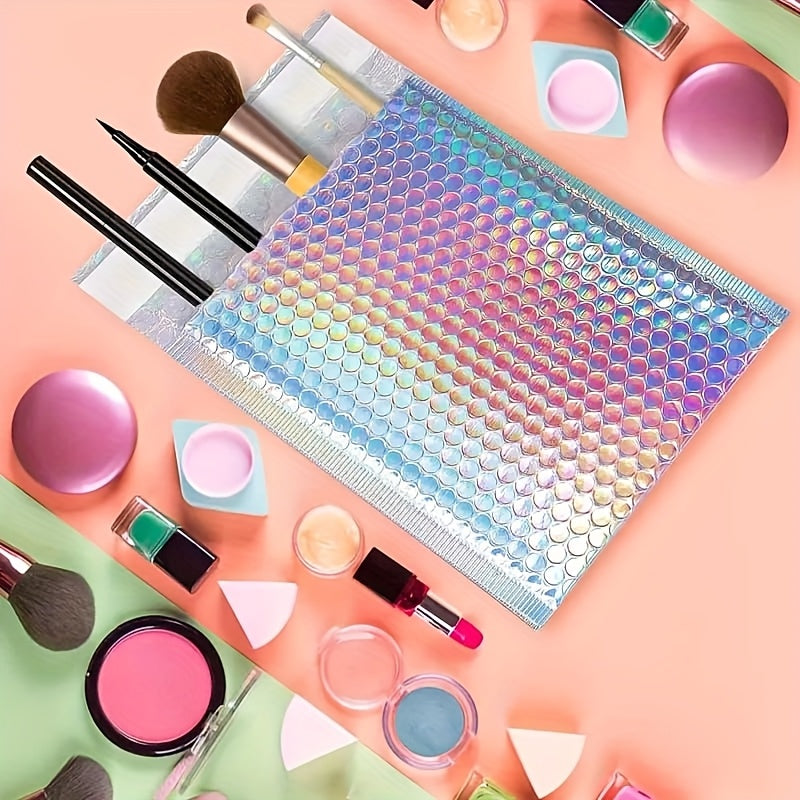 Holistic Bubble Mailer Set - Various Sizes, Waterproof Self-Seal Envelopes, Polyethylene Packaging Bags, Leak-Proof Mailing, Suitable for Small Businesses, Offices, Home Use - Non-Food Contact Plastic Square Bubble Mailers, I