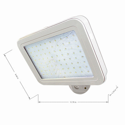 Outdoor LED Flood Light, 4000 Lumens, 5000K Cold Light, 50 Watts, Dusk to Dawn Sensor, Water Resistant, Work in Cold Weather