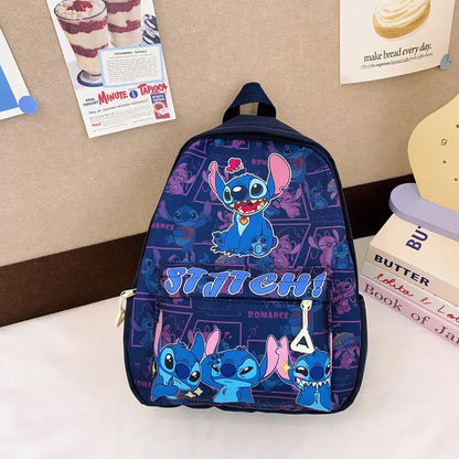 Stitch Anime Cartoon Outdoor Leisure Backpack Cute Fashion Creative Personality Student Large Capacity Children Fun Cute Backp