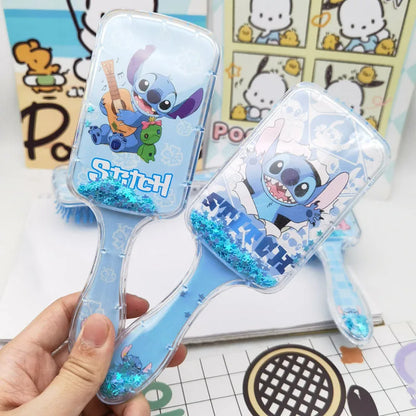 Cartoon Stitch Air Cushion Comb Anime Cute Household Items Kawaii Massage Comb Fashion Girl Heart Christmas Holiday Gifts