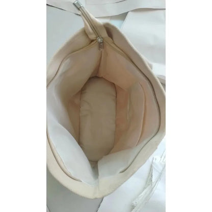 Stitch Shoulder Bag Cartoon Cute Characters Retro Women's Commuter Large Capacity Zipper Canvas Tote Bag Storage Daily Outfit