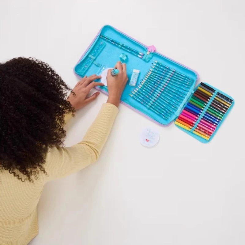 Stitch Backpack Student Cartoon Bag Roller Bag Stair-climbing Wheel Knapsack Lunch Box Bag Stationery Storage Pen Case Gifts