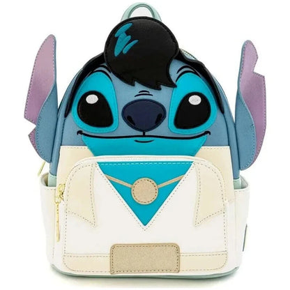 Stitch Children's Backpack Baby Lady Bags Stitch PU Leather Women Double Shoulder Bags
