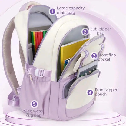 Stitch Girl Boy Backpack for School Cute Bookbag Elementary Laptop Bag Lightweight Back to School Student Travel Christmas Gift