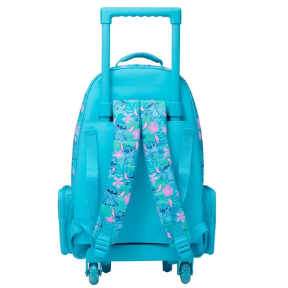 Stitch Backpack Student Cartoon Bag Roller Bag Stair-climbing Wheel Knapsack Lunch Box Bag Stationery Storage Pen Case Gifts