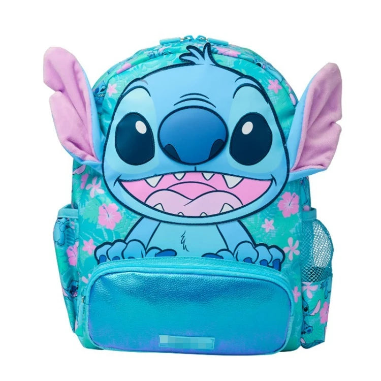 Stitch Backpack Student Cartoon Bag Roller Bag Stair-climbing Wheel Knapsack Lunch Box Bag Stationery Storage Pen Case Gifts