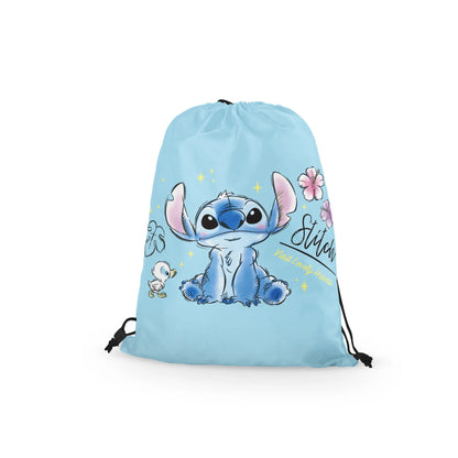 Stitch Drawstring Bags Cute Children Backpack Travel Storage Bag Kids Boys Girls Casual Swim Portable Backpack Holiday Gifts