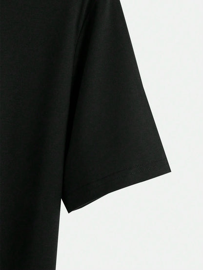 Stitch Is Opening Christmas Presents Pattern Printed Men's T-shirts Summer Daily Casual Short Sleeve Tees Oversized T-shirt Tops