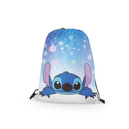 Stitch Drawstring Bags Cute Children Backpack Travel Storage Bag Kids Boys Girls Casual Swim Portable Backpack Holiday Gifts