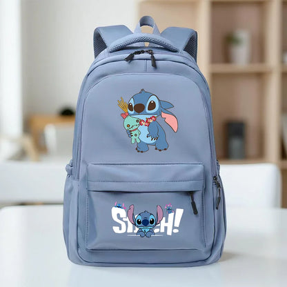 Stitch Large Capacity Backpack, Sturdy Construction, Adjustable Straps for Back to School & Daily Commute, Work, Travel Carryall