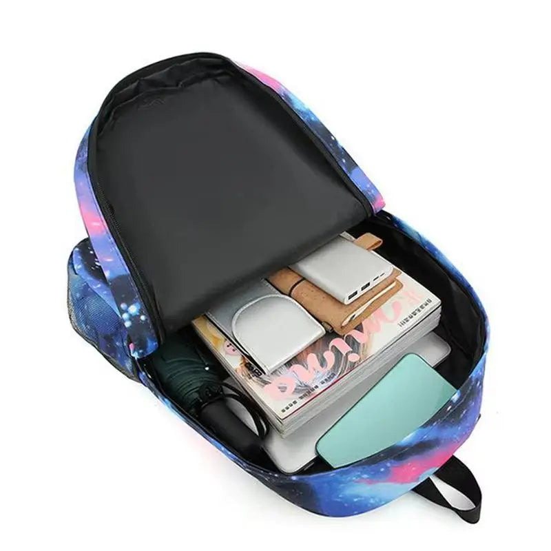 3pcs/Set Stitch Kids Backpack Cartoon Stitch Print Kindergarten Pencil Case Boy Girl Shoulder Bag Children Schoolbag Gift