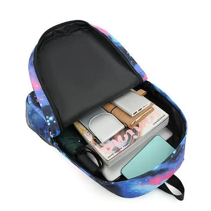 3pcs/Set Stitch Kids Backpack Cartoon Stitch Print Kindergarten Pencil Case Boy Girl Shoulder Bag Children Schoolbag Gift