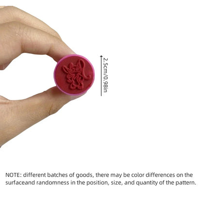 12Pcs/Set Stitch Cartoon Cute Reward Seals Perfect for DIY Scrapbooking Diary Decor And School Projects