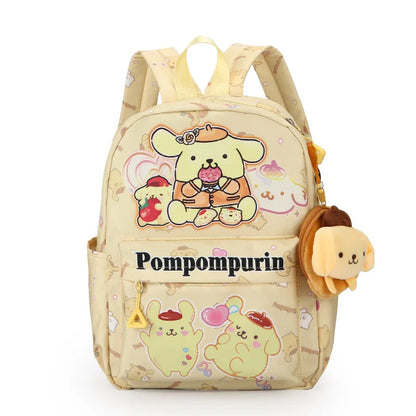 2025 new style Stitch Cartoon Kids Teenager School Bags +Cartoon accessories cute Student Backpack Girl Travel Knapsack Mochila