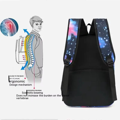 3pcs/Set Stitch Kids Backpack Cartoon Stitch Print Kindergarten Pencil Case Boy Girl Shoulder Bag Children Schoolbag Gift