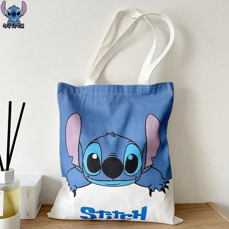 Anime Stitch Backpack Non Woven Drawstring Bag Kawaii Lilo & Stitch Birthday Party Gift Bag Shoulder Storage Bag Pouch Girl Gift
