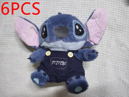 2025 Hot Cartoon Stitches Toy With A Hat Cute Cartoon Character, Children's Plush Toy Sleeping Pillow, Decoration, Gift