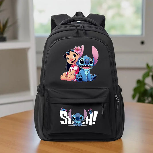 Stitch Large Capacity Backpack, Sturdy Construction, Adjustable Straps for Back to School & Daily Commute, Work, Travel Carryall