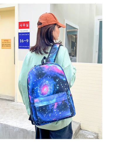 3pcs/Set Stitch Kids Backpack Cartoon Stitch Print Kindergarten Pencil Case Boy Girl Shoulder Bag Children Schoolbag Gift