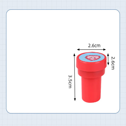 12pcsLilo & Stitch Stitch Self-Inking Stamp Set - Fun Cartoon Designs For Party Favors& Activities