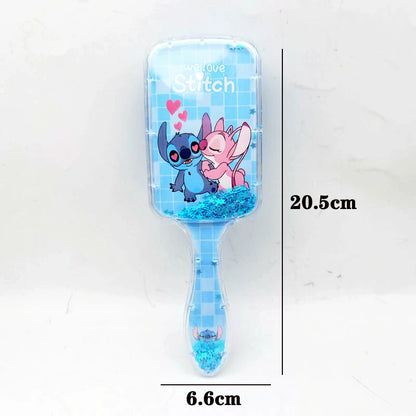 Cartoon Stitch Air Cushion Comb Anime Cute Household Items Kawaii Massage Comb Fashion Girl Heart Christmas Holiday Gifts