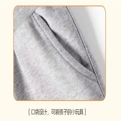 Stitch Man Spring and Autumn Boys and Girls Fashion Casual Sports Hoodies and Pants Set