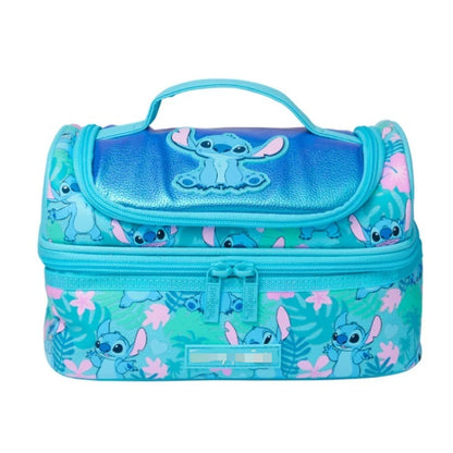Stitch Backpack Student Cartoon Bag Roller Bag Stair-climbing Wheel Knapsack Lunch Box Bag Stationery Storage Pen Case Gifts