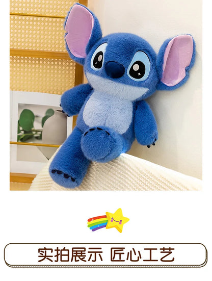 Stitch Large Sized Stuffed Animal Stitch Plush Toy Children's Cartoon Cute Stitch Soothing Sleeping Doll Plush Toys Gift