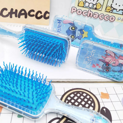 Cartoon Stitch Air Cushion Comb Anime Cute Household Items Kawaii Massage Comb Fashion Girl Heart Christmas Holiday Gifts