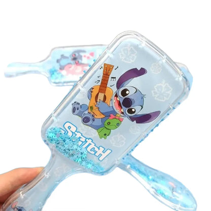 Stitch Air Cushion Combs Anime Cartoon Cute Household Items Massage Comb Fashion Woman Heart Holiday Gifts