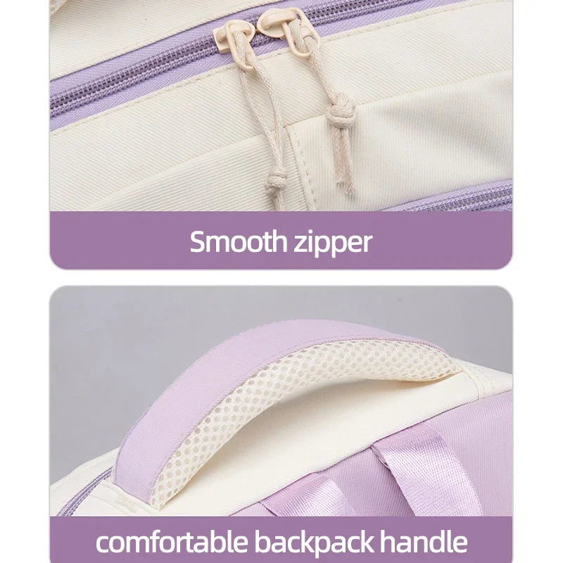 Stitch Girl Boy Backpack for School Cute Bookbag Elementary Laptop Bag Lightweight Back to School Student Travel Christmas Gift