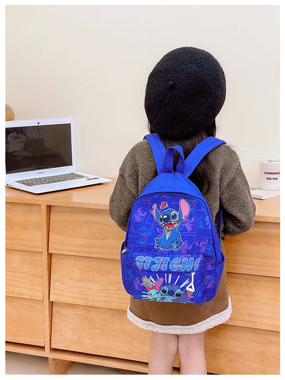 Stitch Anime Cartoon Outdoor Leisure Backpack Cute Fashion Creative Personality Student Large Capacity Children Fun Cute Backp