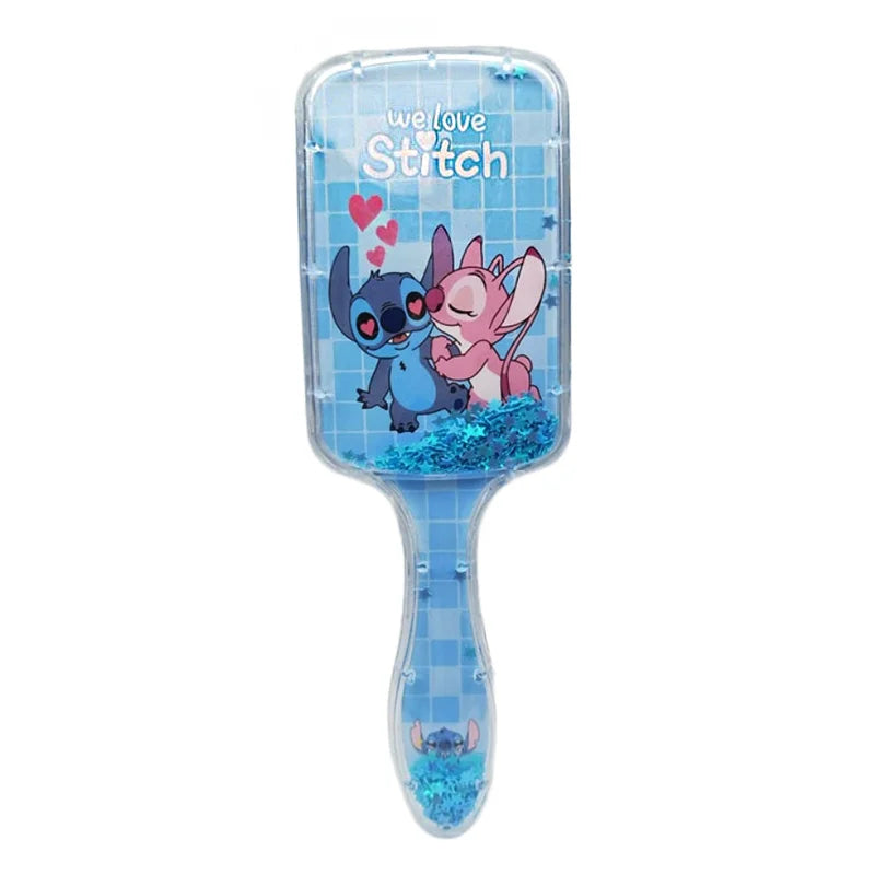 Stitch Air Cushion Combs Anime Cartoon Cute Household Items Massage Comb Fashion Woman Heart Holiday Gifts