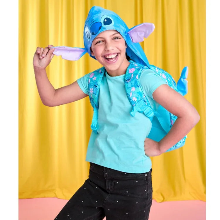 Stitch Backpack Student Cartoon Bag Roller Bag Stair-climbing Wheel Knapsack Lunch Box Bag Stationery Storage Pen Case Gifts