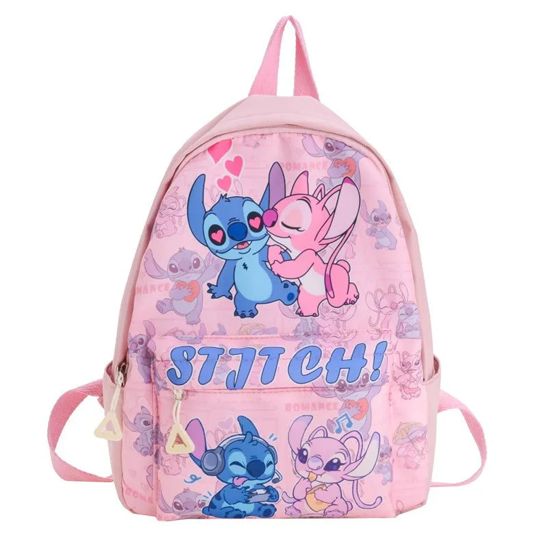 Stitch Anime Cartoon Outdoor Leisure Backpack Cute Fashion Creative Personality Student Large Capacity Children Fun Cute Backp