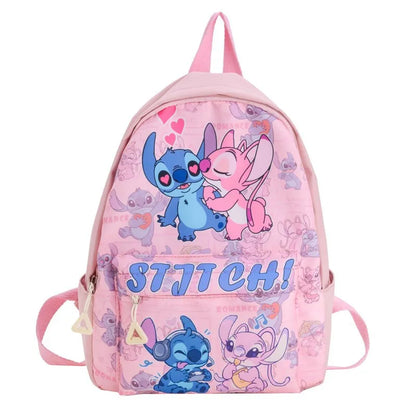 Stitch Anime Cartoon Outdoor Leisure Backpack Cute Fashion Creative Personality Student Large Capacity Children Fun Cute Backp