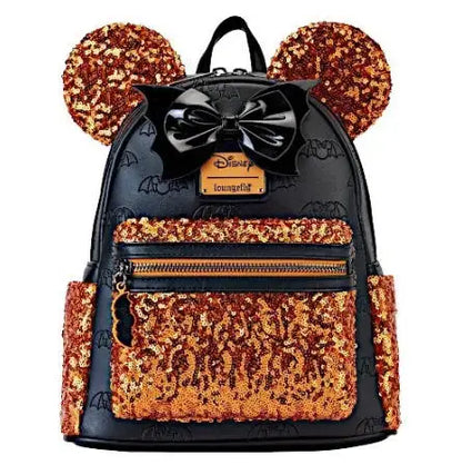 Stitch Children's Backpack Baby Lady Bags Stitch PU Leather Women Double Shoulder Bags