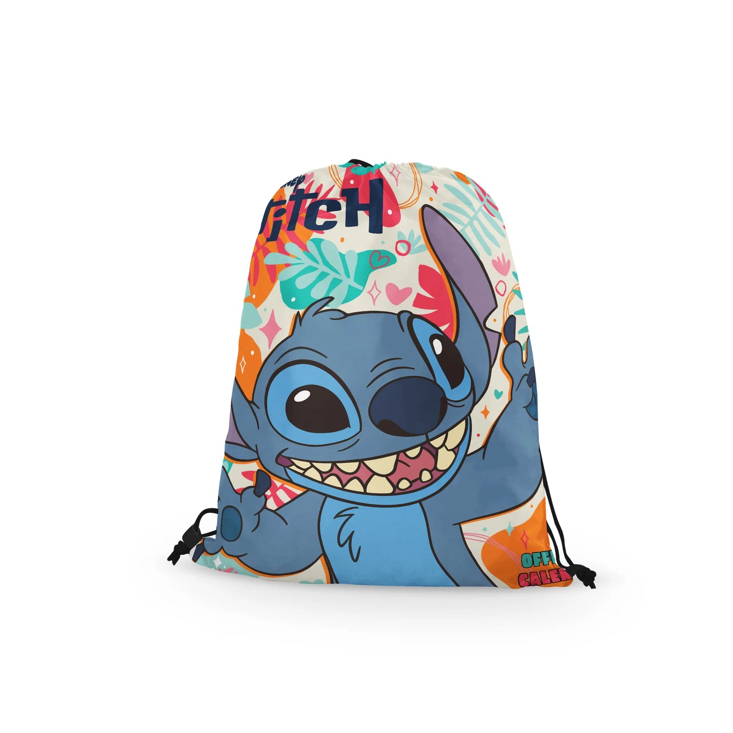 Stitch Drawstring Bags Cute Children Backpack Travel Storage Bag Kids Boys Girls Casual Swim Portable Backpack Holiday Gifts