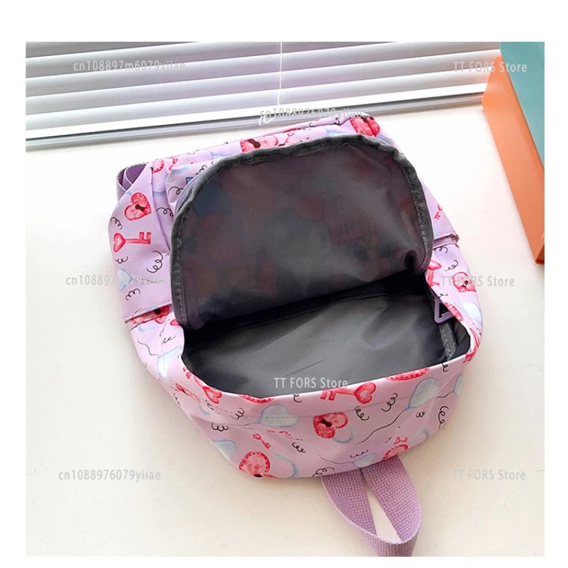 Stitch Fashion Nylon Backpack Cartoon Stitch Print Backpack Boys Girls Light Travel Backpack Halloween Christmas Gift