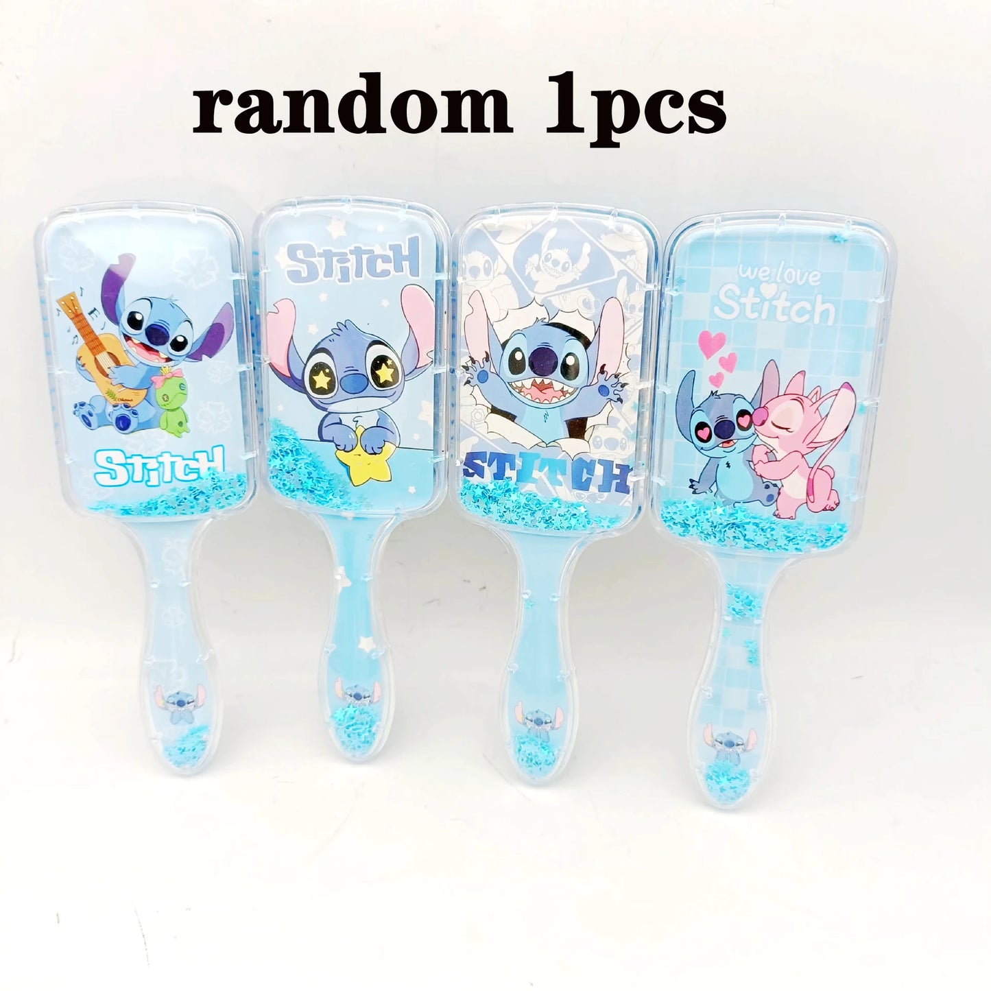 Cartoon Stitch Air Cushion Comb Anime Cute Household Items Kawaii Massage Comb Fashion Girl Heart Christmas Holiday Gifts