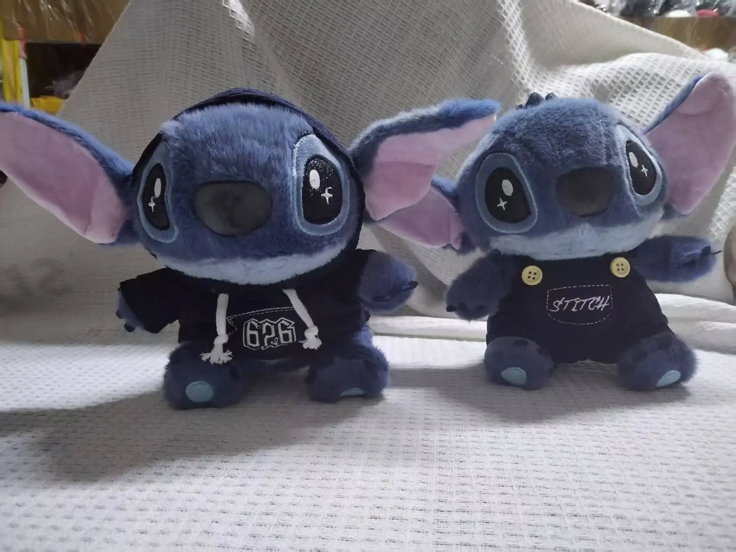 2025 Hot Cartoon Stitches Toy With A Hat Cute Cartoon Character, Children's Plush Toy Sleeping Pillow, Decoration, Gift