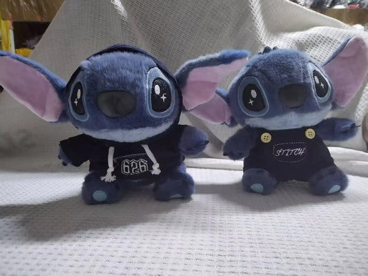 2025 Hot Cartoon Stitches Toy With A Hat Cute Cartoon Character, Children's Plush Toy Sleeping Pillow, Decoration, Gift