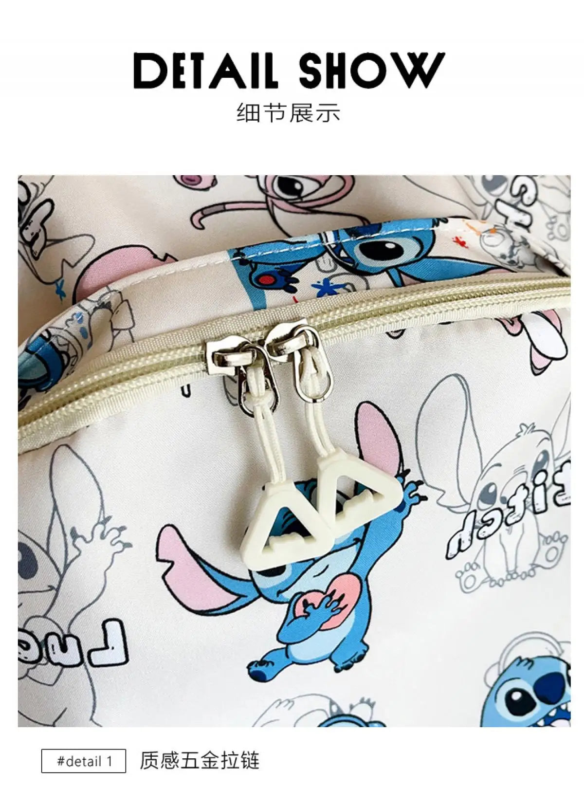 Stitch Anime Backpack Lightweight Large Capacity Water-Resistant School Travel School Bag Trendy Unisex Gift for Teens Couples