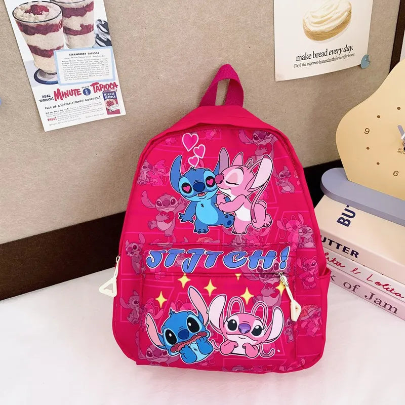 Stitch Anime Cartoon Outdoor Leisure Backpack Cute Fashion Creative Personality Student Large Capacity Children Fun Cute Backp