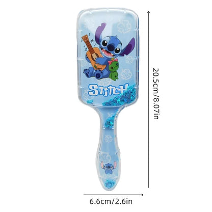 Stitch Air Cushion Combs Anime Cartoon Cute Household Items Massage Comb Fashion Woman Heart Holiday Gifts
